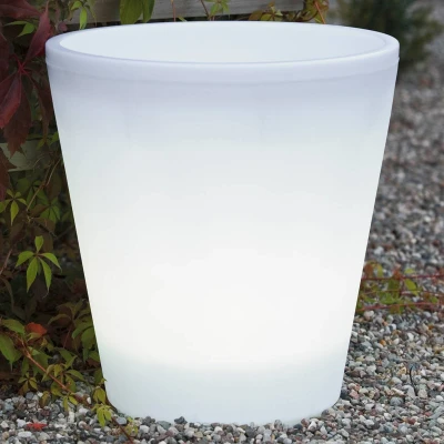 Bild av Konstsmide LED blomkruka Assisi belyst Ø 37 cm