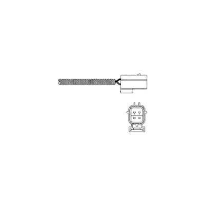 Bild av DELPHI ES20239 12B1 Sonde lambda planaire, chauffé MG: MG TF Cabriolet, MGF ZS Berline, LAND ROVER: Freelander I SUV Cabriolet