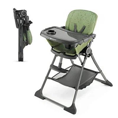 Bild av Kinderkraft Matstol Foldee Green