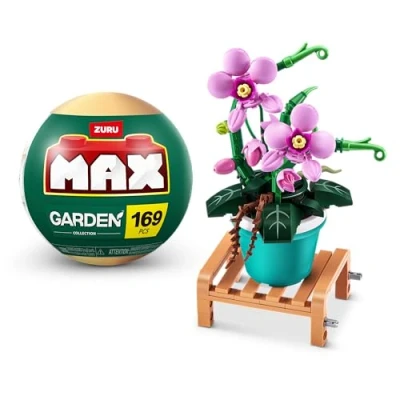 Bild av MAX Premium trädgårdskrukor växter byggklossar samling (upp till 233 stycken, 6 att samla upp). (Phalaenopsis, 1 kapsel)