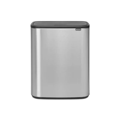 Bild av Brabantia Bo Touch Bin, Silver (Matt Steel Fingerprint Proof), 1 innerhink (60L)