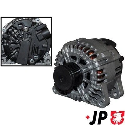 Bild av JP GROUP 3190100400 Alternateur 14V 150A PEUGEOT: 206 3/5 portes, 307 607 Berline, CITROËN: Xsara Picasso, C3 I portes