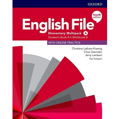 Bild av English File 4th Ed Elementary Student&#039;s Book/Workbook Multi Pack A