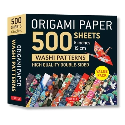 Bild av Origami Paper: 500 sheets Japanese Washi Patterns