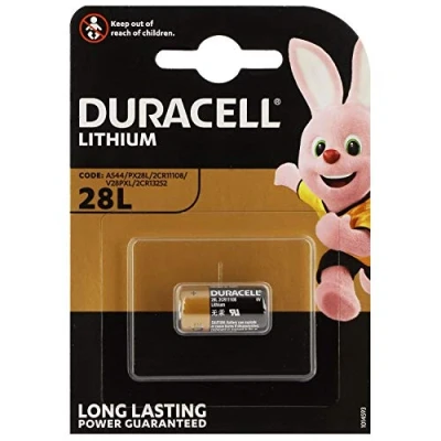 Bild av Duracell 28L litiumhögpresterande batteri (2CR13252) 1 styck