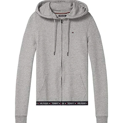 Bild av Tommy Hilfiger Dam tungvikt dragkedja genomgående, Grå (grå ljung), S