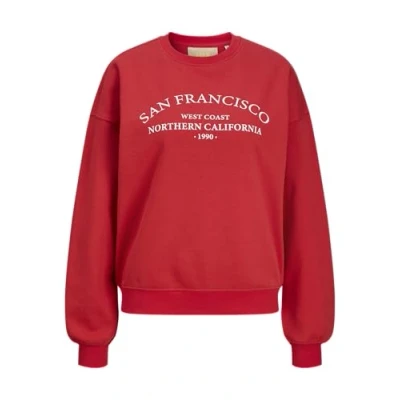 Bild av JJXX Jxcilla Sweatshirt, Storlek: XS, Racing red