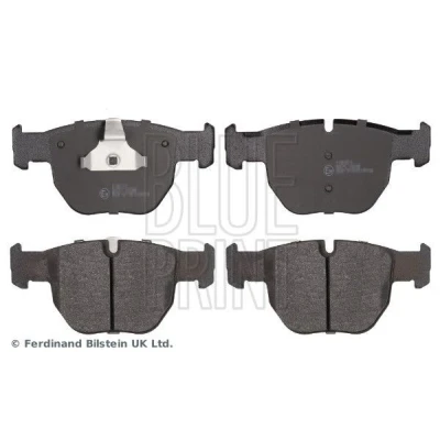 Bild av BLUE PRINT ADJ134216 Jeu de plaquettes frein Essieu avant préparé pour indicateur d&#039;usure avec clip piston LAND ROVER: Range Rover 3