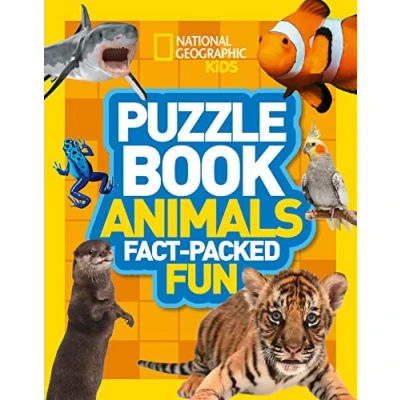 Bild av Puzzle Book Animals: Brain tickling quizzes, sudokus, crosswords and wordsearches