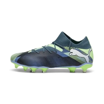 Bild av Puma Future 7 Match FG/AG Fotbollsskor fasta dobbar, Storlek: 47, Gray skies/white/fizzy apple Textil/syntet