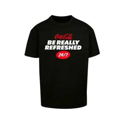 Bild av Merchcode COCA COLA Refreshed Tshirt med print, Storlek: XL, Black