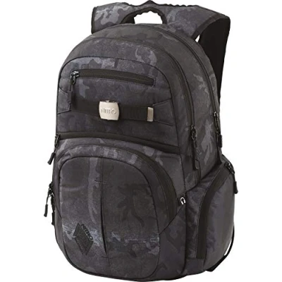 Bild av Nitro Hero Pack/stor trendig ryggsäck väska ryggsäck/med vadderat laptopfack och andra fantastiska funktioner/skolväska/skolryggsäck/37 l/ponderosa, Smidd camo, 37L, Vardagsryggsäckar