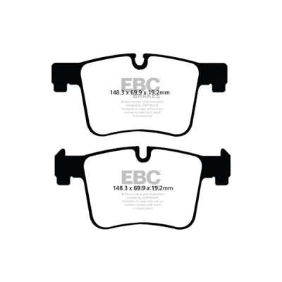 Bild av EBC Brakes DP42105R Jeu de plaquettes frein Essieu avant BMW: 1 5 portes, 3 Berline, Touring