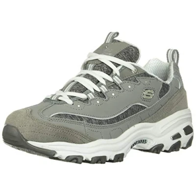 Bild av Skechers dam D lites Me Time, Grå, 41 EU bred
