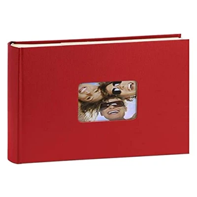 Bild av walther design ME 110 R Memo Album Fun 200 foton 10x15 cm, röd
