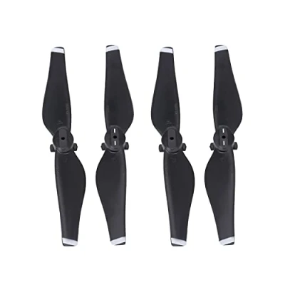 Bild av Dilwe 2 Pairs DJI Mavic Air Props Blade, CW CCW Quick Release kolfiber RC Drone Tillbehör för (Vit Stripe)