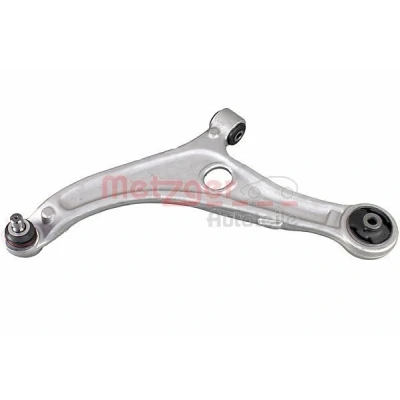 Bild av METZGER 58109101 Bras de suspension avec rotule suspension, support en caoutchouc Essieu avant gauche barre oscillant transversal