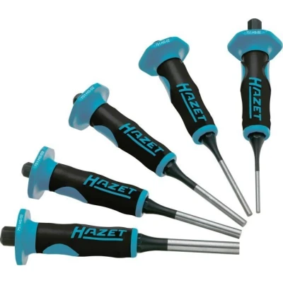 Bild av HAZET 751HS/5 Kit de poinçons 75, 150, 150 5 Acier chrome vanadium