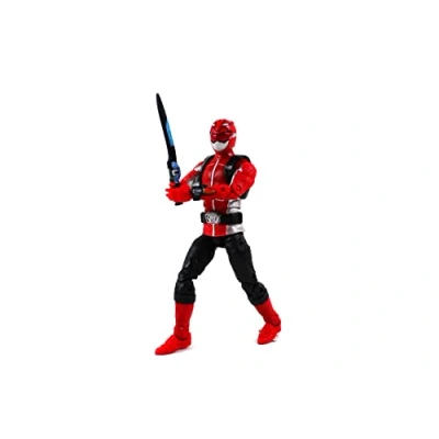 Bild av Hasbro Power Rangers Lightning Collection 6&quot; Beast Morphers Red Ranger Collectible Action Figure Toy with Accessories