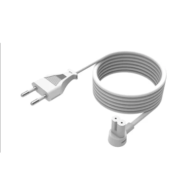 Bild av Flexson 5 m strömkabel för SONOS ERA 100 och 300, RAY, ARC, SUB (GEN 3), mini, AMP, BEAM, PLAY BASE, PLAY5 2) vit (EU)