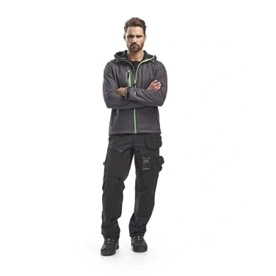 Bild av HANTVERKSBYXA 1500 2517 X1500 SOFTSHELL SVART C48 Beijerbygg Byggmaterial