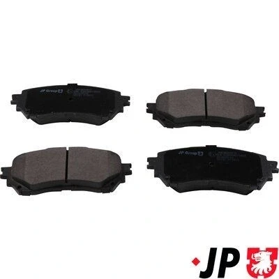 Bild av JP GROUP 3863604810 Jeu de plaquettes frein Essieu avant contact signal d&#039;usure exclu MAZDA: 6 Berline, Break