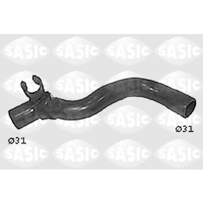 Bild av SASIC SWH4306 Durite De Refroidissement droite, supérieur RENAULT: CLIO 2, Kangoo I