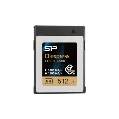 Bild av Silicon Power 512GB CFexpress Type B Memory Card, Up to 1800MB/s Read, Min Sustained Write: 820MB/s