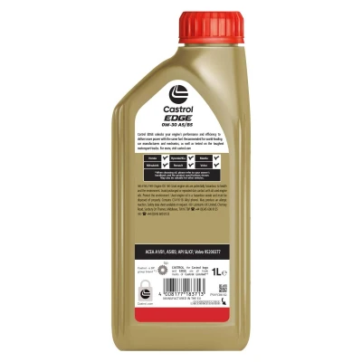 Bild av Motorolja EDGE A5/B5 0W30 1L Castrol 15F6A4