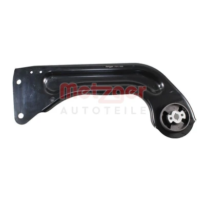 Bild av METZGER 58163903 bras de suspension avec support en caoutchouc Essieu arrière gauche, avant oscillant longitudinal Barre force