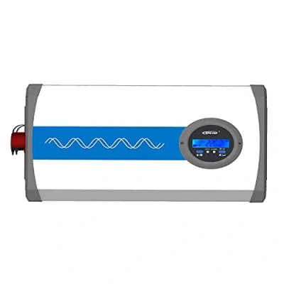 Bild av EPEVER IPower Plus Series IP5000 42 Plus, 5000W 48VDC till 230VAC ren sinusvågsspänningsomvandlare med LCD display, idealisk för off grid hushålls nödbelysning, fordonsmonterat system