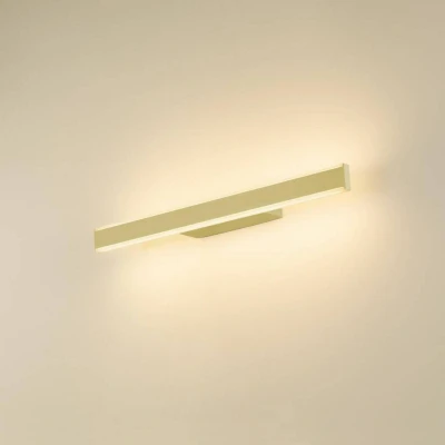 Bild av SLV LED badrumsvägglampa One Linear, 52 cm, mässingsfärgad