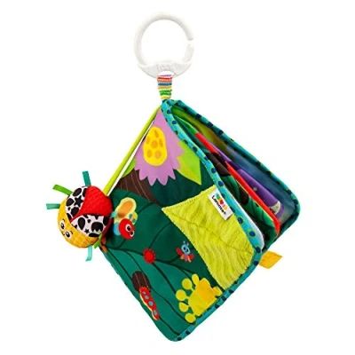 Bild av TOMY L27385 LAMAZE Bitty Bug Book, Clip on Pram and Pushchair Newborn, Sensory Babies with Colours Sounds, Development Toy for Boys Girls Aged 0 Months +, Multi