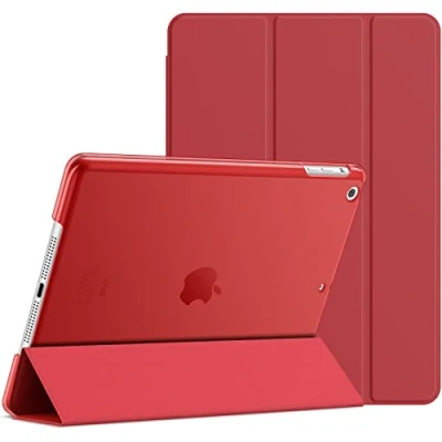 Bild av JETech Fodral för iPad Air 1:e (INTE 2), Smart Omslag Automatisk Väckning/Sömn (Röd)