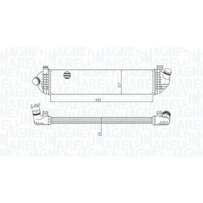 Bild av Laddluftkylare Magneti marelli 351319204370