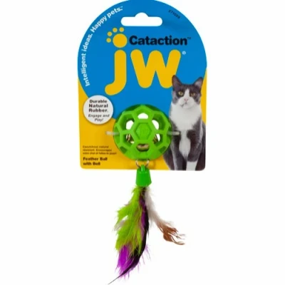 Bild av JW Cataction Feather Ball w/ Bell