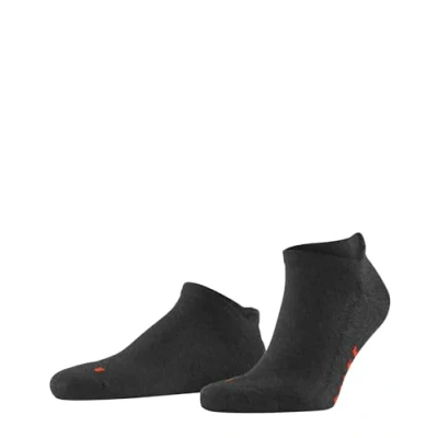 Bild av FALKE Unisex sneakerstrumpor Keep Warm U SN ull kort enfärgad 1 par, Grå (antracit melange 3080), 39 41, 41 EU