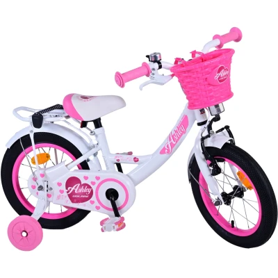 Bild av Volare Barncykel Ashley 14 Tum Vit Fotbroms