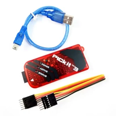 Bild av DollaTek PICKIT3 PIC Kit3 Simulator PICKit 3 programmerare emluator USB kabel duffeltråd