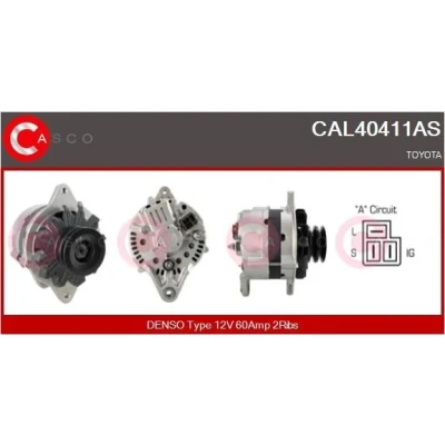 Bild av CASCO CAL30118AS Generator 12V 75A FIAT: Strada Pick up, Punto I Hatchback