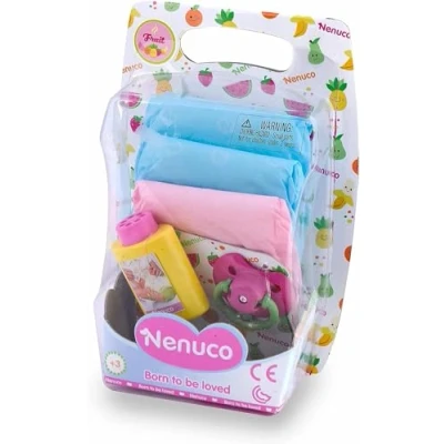Bild av Nenuco 70009027 Famosa, set med 3 lager, färgglad, gul, rosa