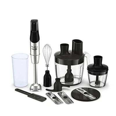 Bild av Moulinex Mixerstativ, mixer, 1 200 W, högpresterande blad, ergonomisk hastighetsomriktare, hastighetskontroll, diskmaskinskompatibla avtagbara delar, Infinyforce Pro DD95JD10
