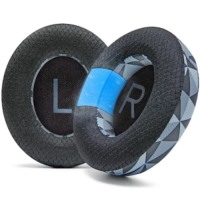 Bild av WC FreeZe NC700 Cooling Gel öronkuddar för Bose Noise Cancelling 700 hörlurar Sporttyg som andas, kylgel, extra tjockt och svalare längre tid Geo grå