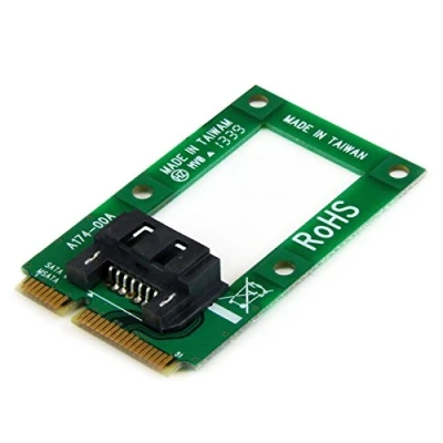 Bild av StarTech.com mSATA till SATA HDD/SSD adapter Mini omvandlingskort 2.5/3.5 hårddiskadapter konverteringskort (MSAT2SAT3)