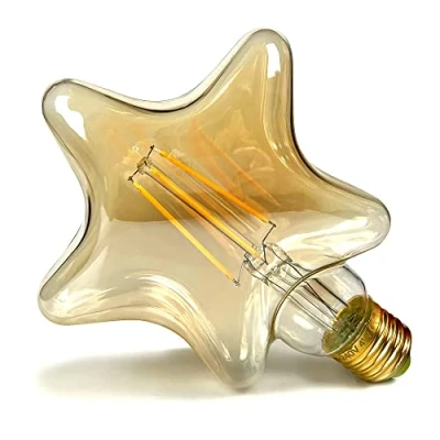 Bild av TIANFAN LED lampor 4 W Edison glödlampa glödtråd dekorativ 2500 K värme glöd 350 LM 220/240 V stjärnglödlampa