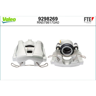 Bild av FTE 9298269 Étrier de frein gris Fonte Essieu avant droit sans fixation AUDI: A4 B8 Berline, Avant, A5 Coupe