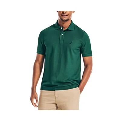Bild av Nautica herr klassisk kortärmad solid polotröja
