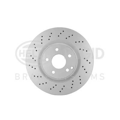 Bild av HELLA PRO High Carbon 8DD 355 127 951 Disque de frein MERCEDES BENZ: Classe E Berline, Break, SL Cabriolet