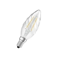 Bild av OSRAM LED kronljuslampa E14 2,5 W 827 vriden