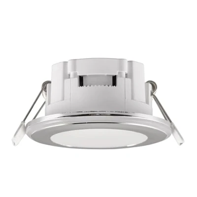 Bild av Trio Lighting LED downlight Argus fjärrkontroll Ø8cm krom